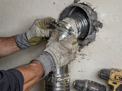Dryer Vent Hose Installation in Carson