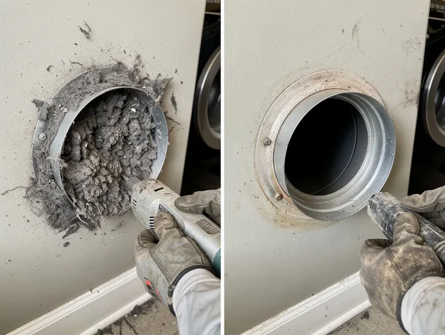 Professional clogged vent cleaning by Carson Dryer Vent Cleaning in Carson