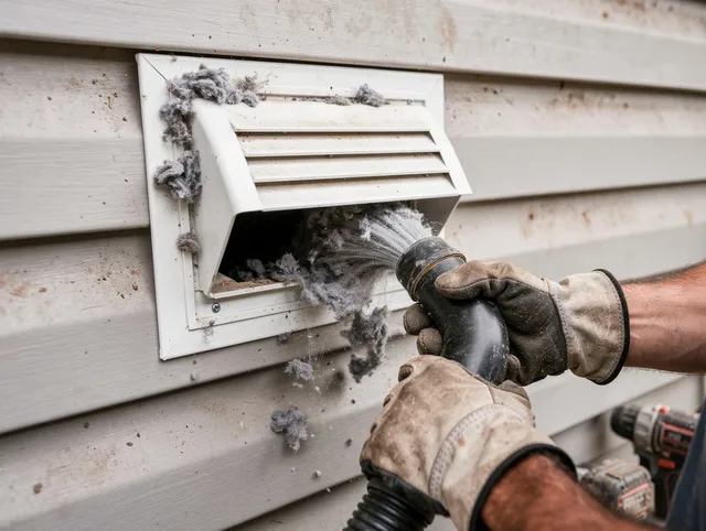Professional dryer vent cleaning by Carson Dryer Vent Cleaning in Carson