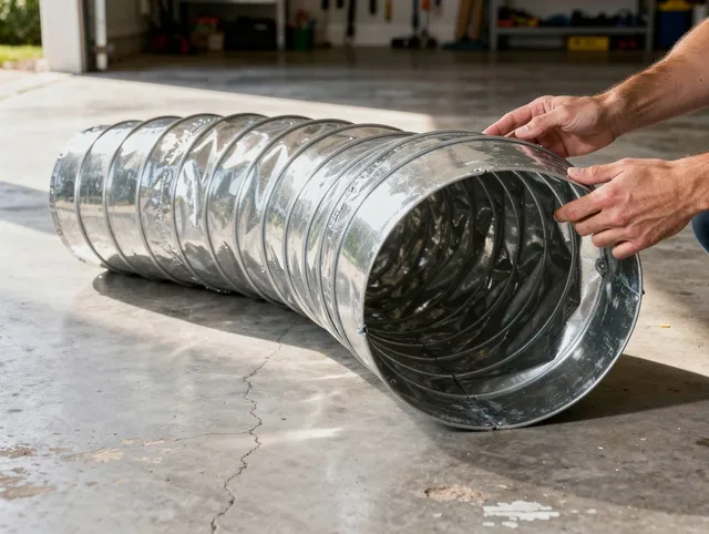 Carson Dryer Vent Cleaning specialist using advanced equipment for thorough duct cleaning in Carson