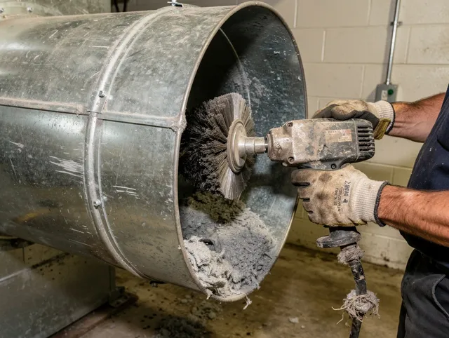 Industrial-grade dryer vent cleaning by Carson Dryer Vent Cleaning in Carson